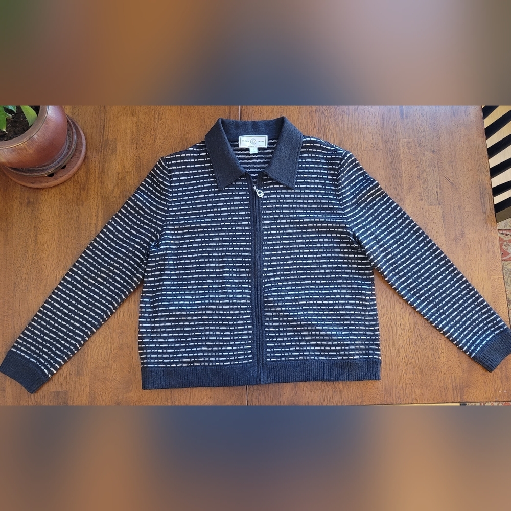 St. John Sport Zippered Sweater